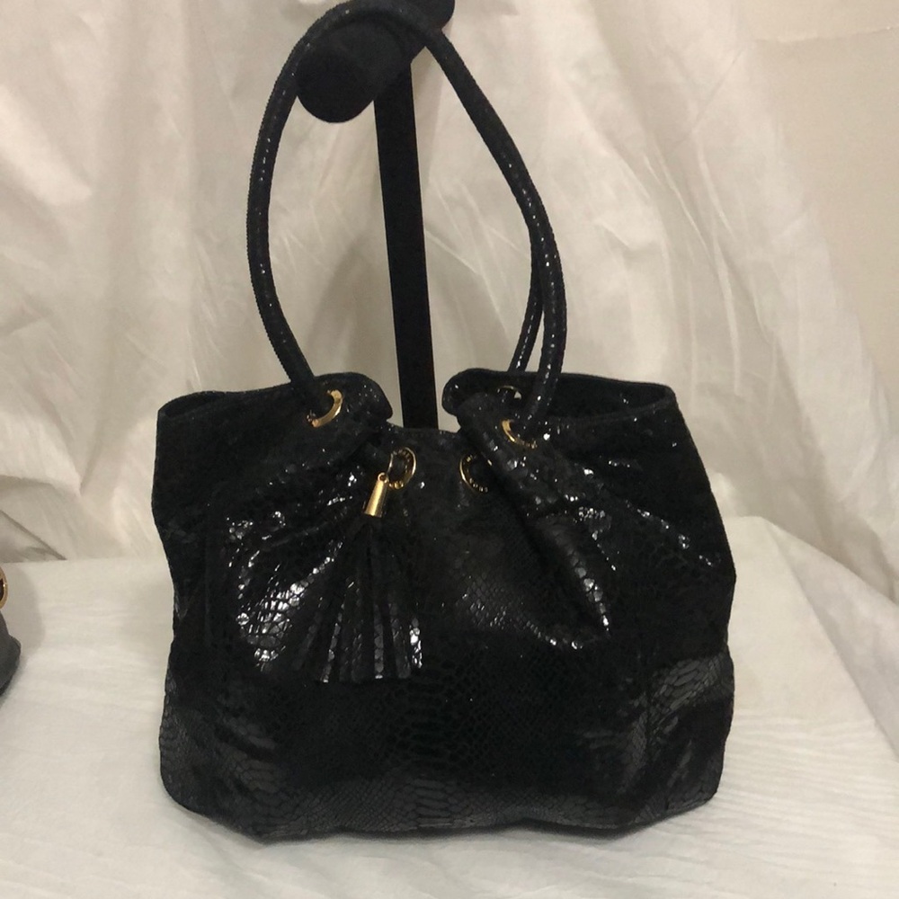 Michael Kors Python Embossed Hobo Bag